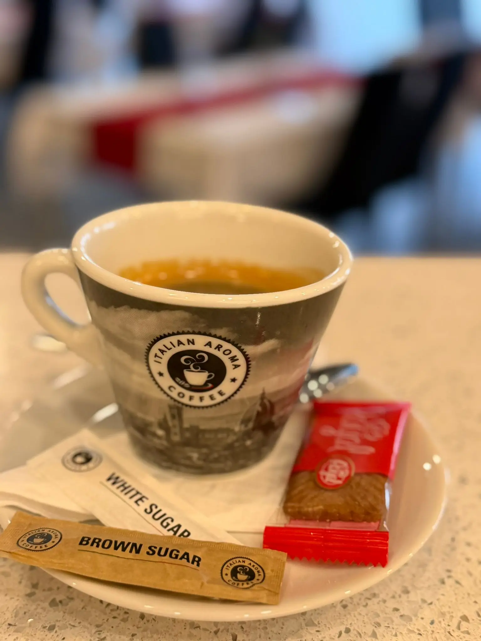 Hot Drinks at Luna Rossa
